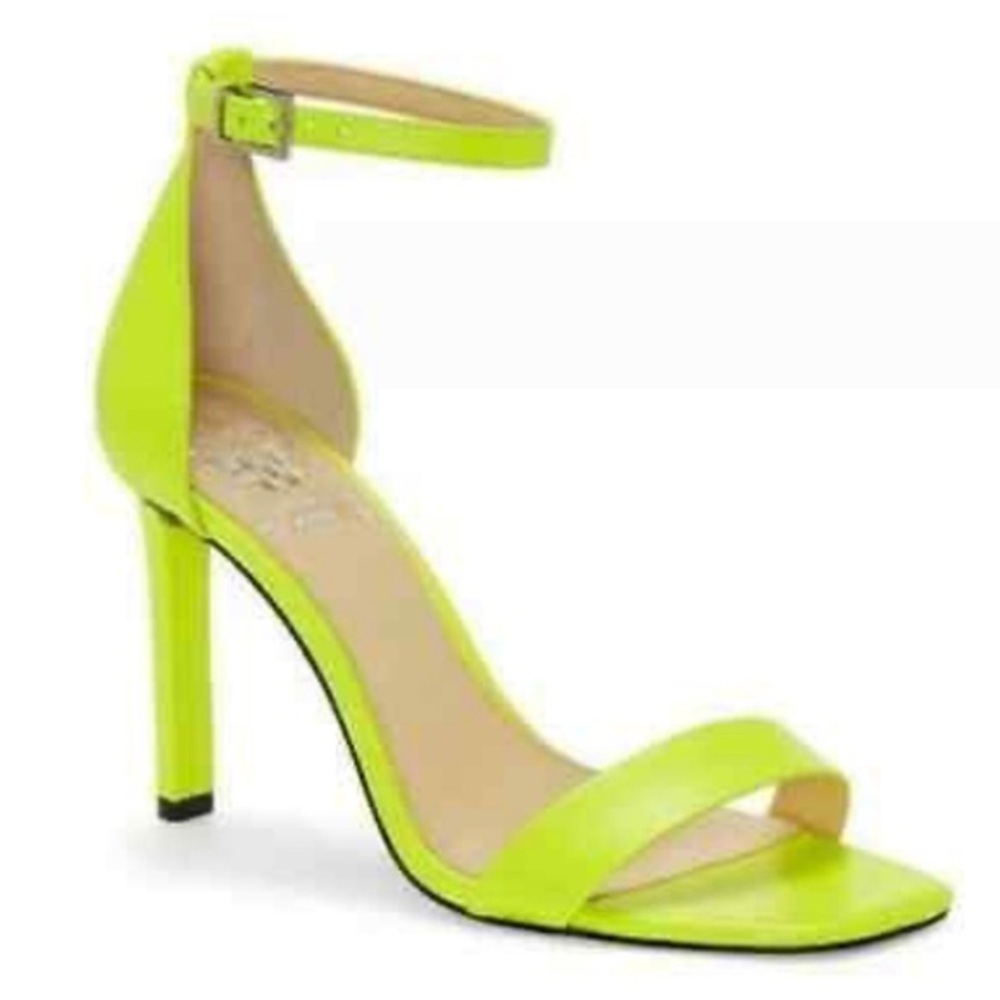 Vince Camuto neon green heels